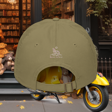 Coyote Weaves a Song Dead and Company embroidered organic hat