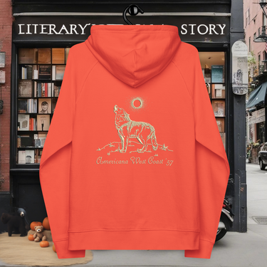 Stubb's in Austin, Cosmic Bears and Atomic Bombs! John Mayer and the Trinity Dancing Bear unisex eco raglan hoodie