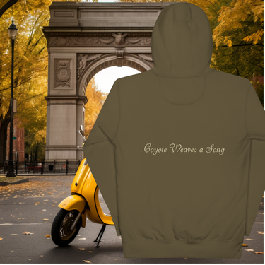 Coyote Weaves a Song Dead and Company unisex hoodie