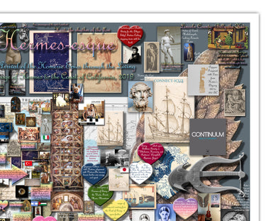 Art Detail of Hermesesque The Grateful Universe The Living Lineage of Hermes Tapestry puzzle