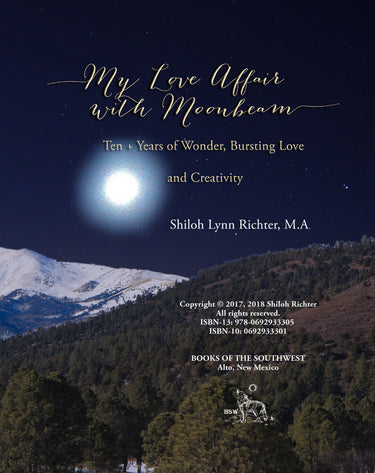 My Love Affair with Moonbeam:  Ten + Years of Wonder, Bursting Love and Creativity, 480 pages of full color & B/W Photographs and messages of what was written to John Mayer at the beginning of the relationship 2010-